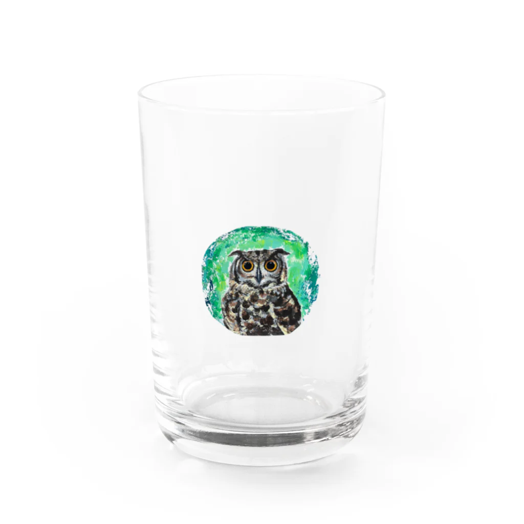 WATASHI no STOREのEagleOwl Water Glass :front