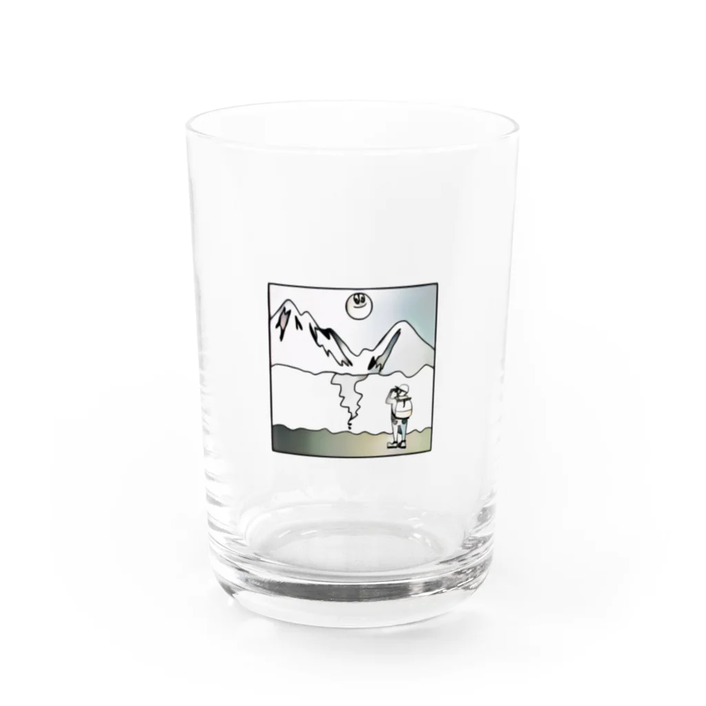 NIWACAMPERのニワキャンパー太陽のやつ Water Glass :front