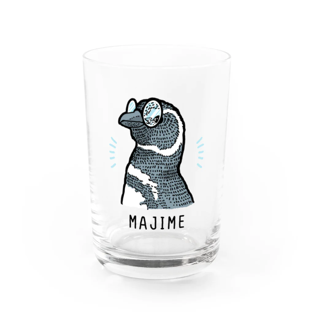 This is Mine（ディスイズマイン）のMAJIME  penguin グラス前面