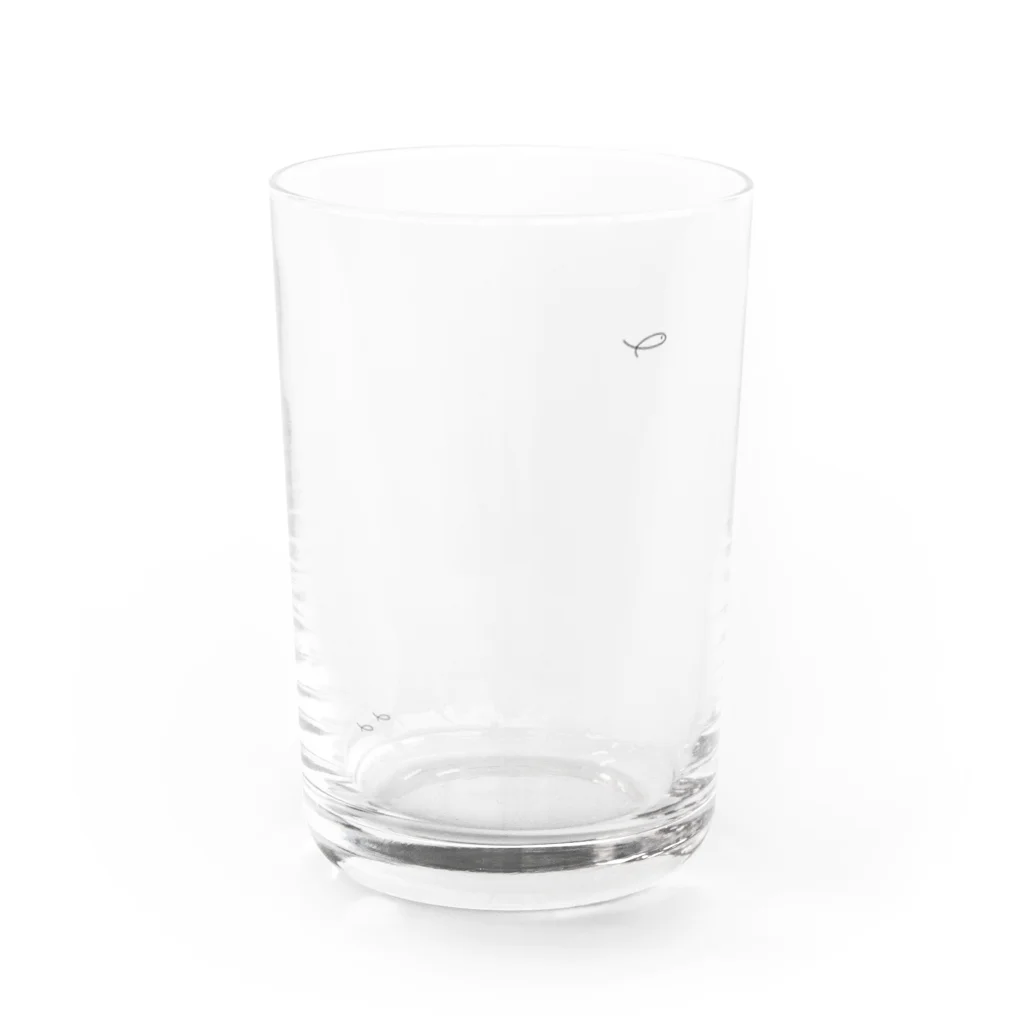 swimmy___のおさかな3匹 グラス前面