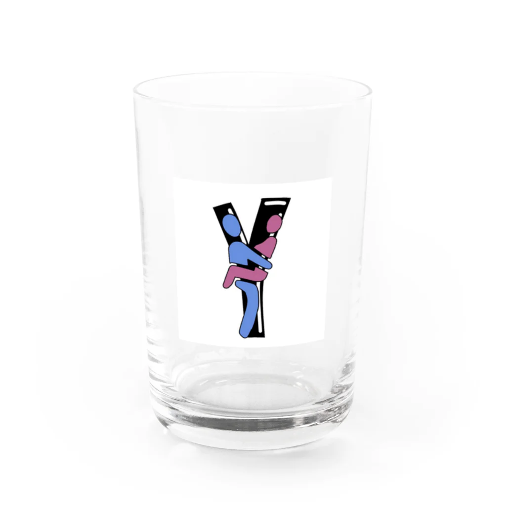 Cheers!!のエロファベット Water Glass :front