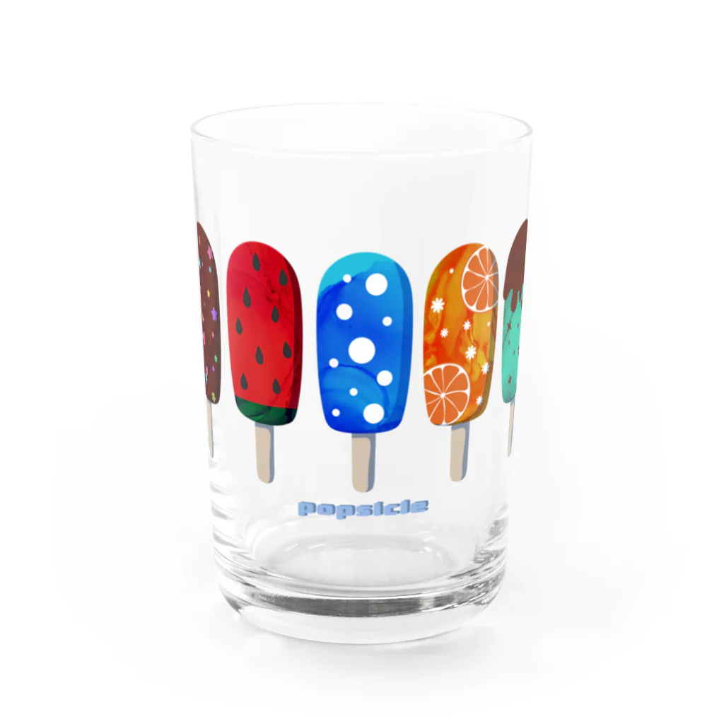 ひのいろ研究室　購買部のpopsicle Water Glass :front