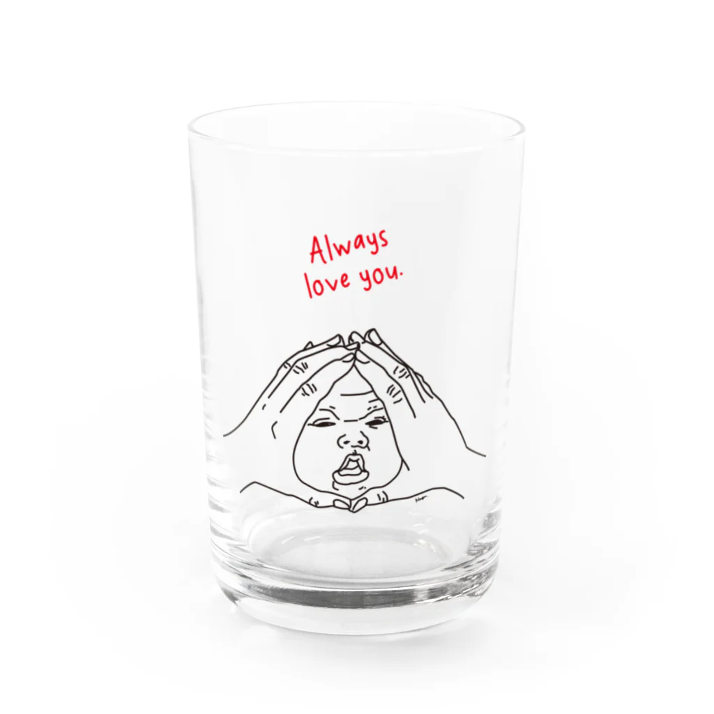 じかんどろぼうのおぶすTシャツ Water Glass :front