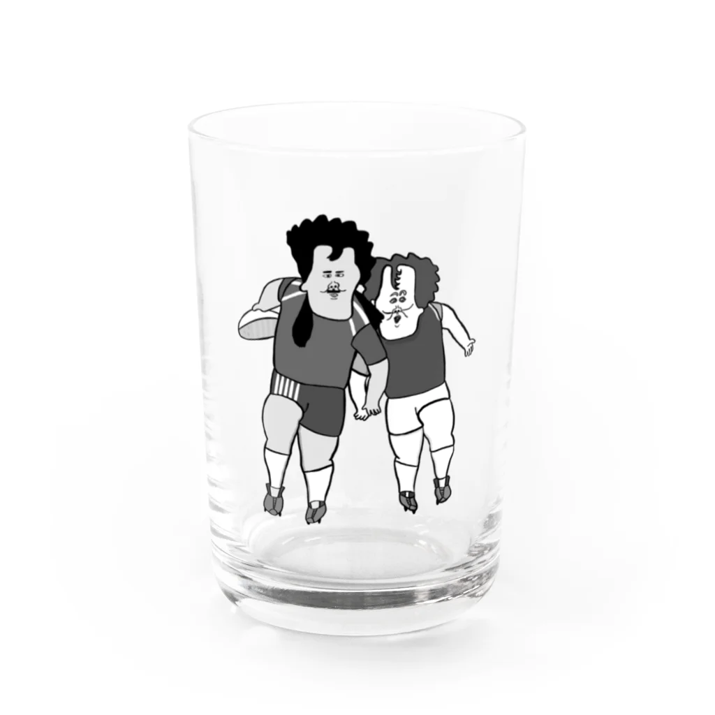 あとりえ からじくぇーの闘球 Water Glass :front