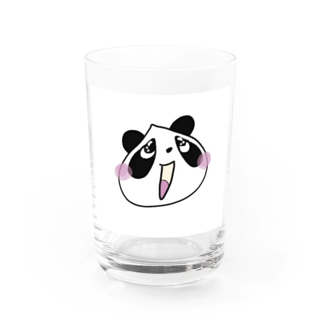 ORIちゃんのパンダパンダうるうる Water Glass :front