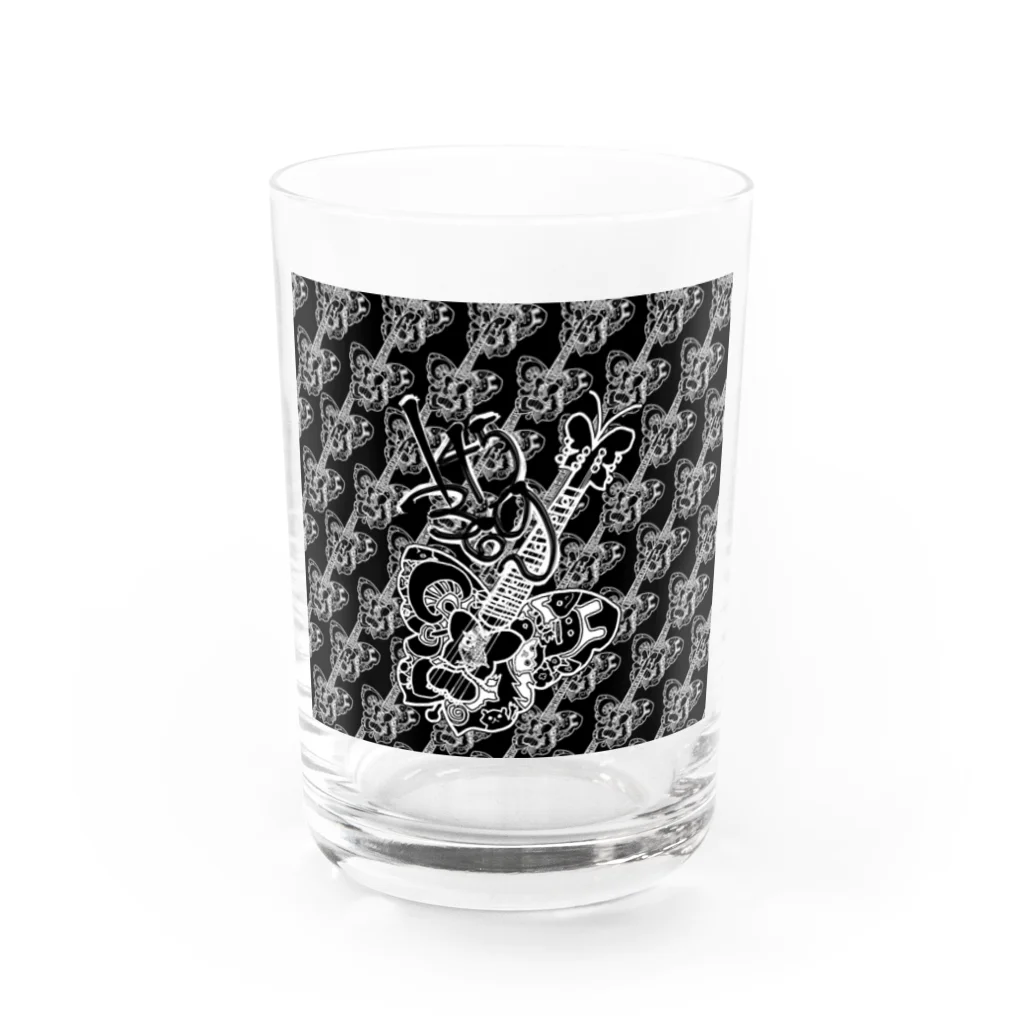 h45m69の脳内ギター Water Glass :front