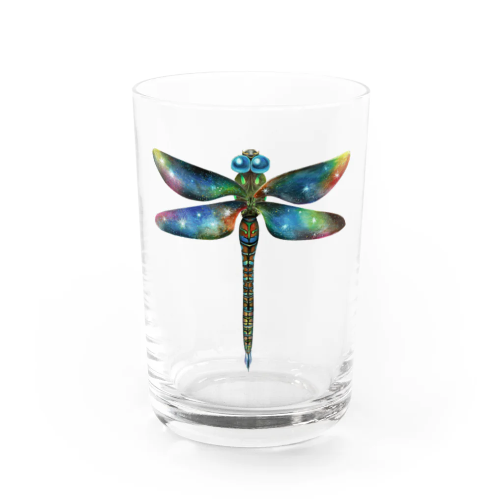 Botanical STUDIOの"T"  Wonderalphabet Water Glass :front