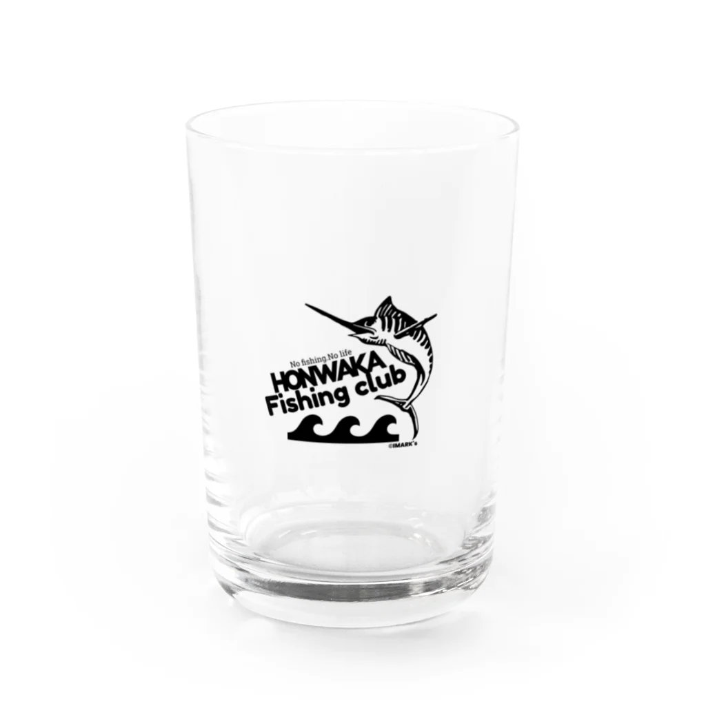 IMARK'sのほんわか釣り倶楽部 Water Glass :front