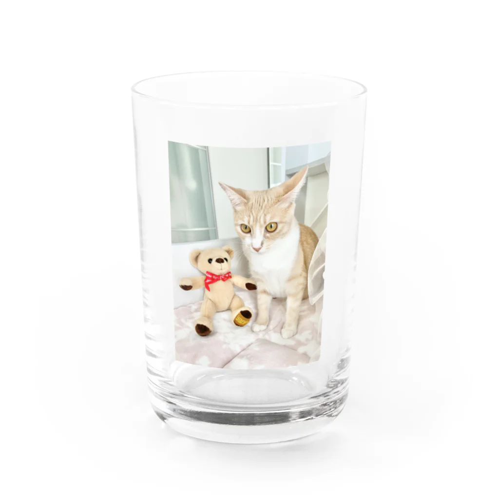 ももいろチェルシーショップへようこそのチェルシーとレイミーちゃん Water Glass :front