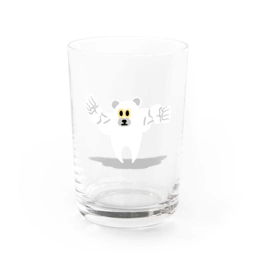 カンノマサヒロのくまちゃんグラスB Water Glass :front