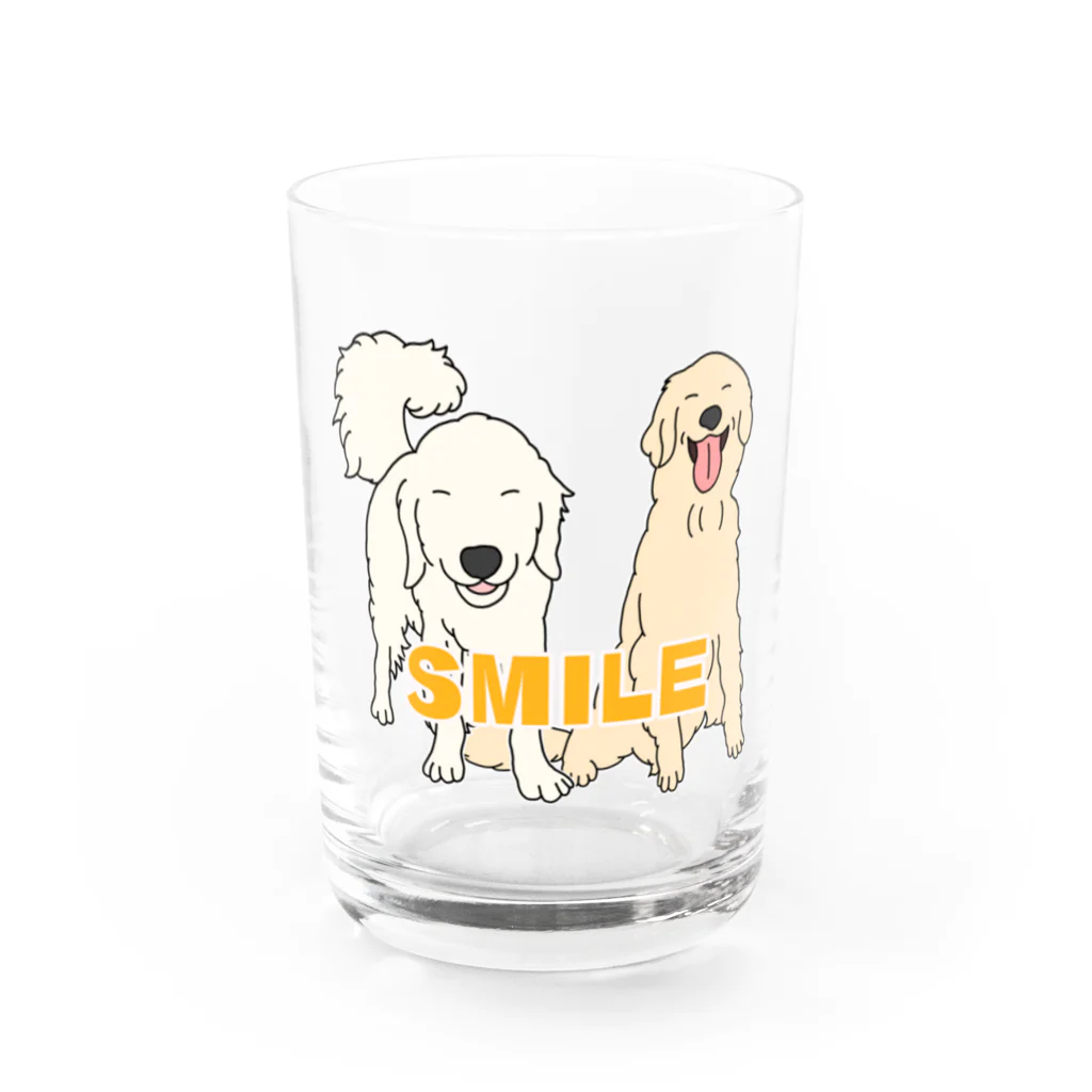 niconicotontonのうちの子1番☆Smile Water Glass :front