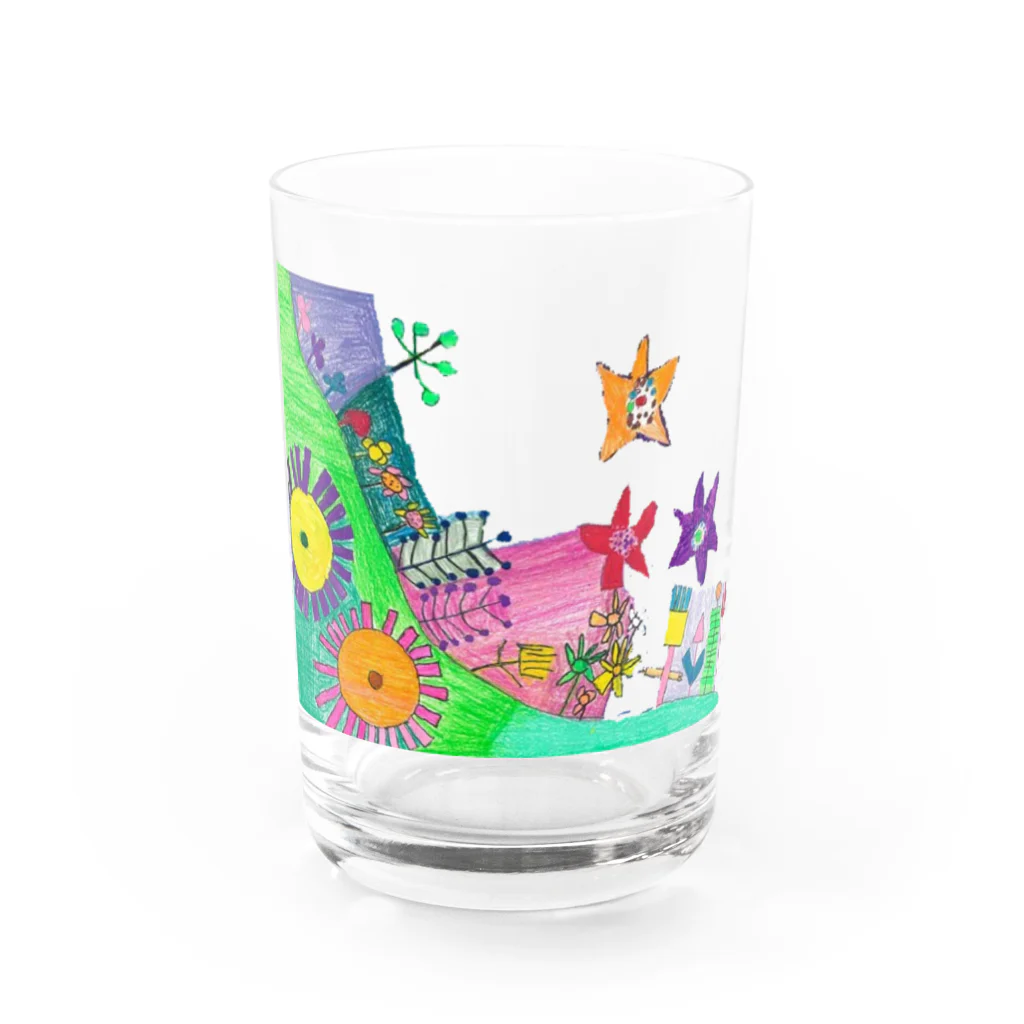 futaba_npoの9月の草花 Water Glass :front