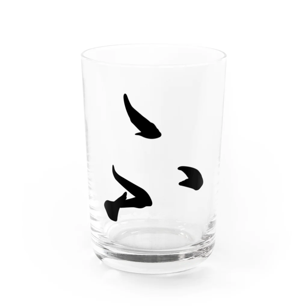 フォントダスのひらがな 「ふ」 Water Glass :front