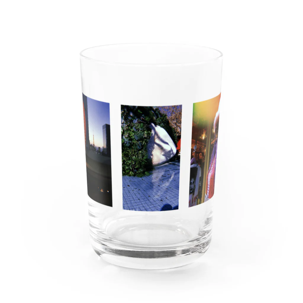 ﾄﾙｺﾞﾚの三連東京 Water Glass :front