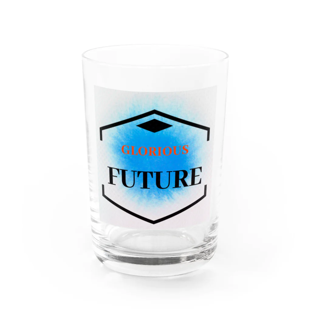 GLORIOUS FUTUREの輝く未来 グラス前面