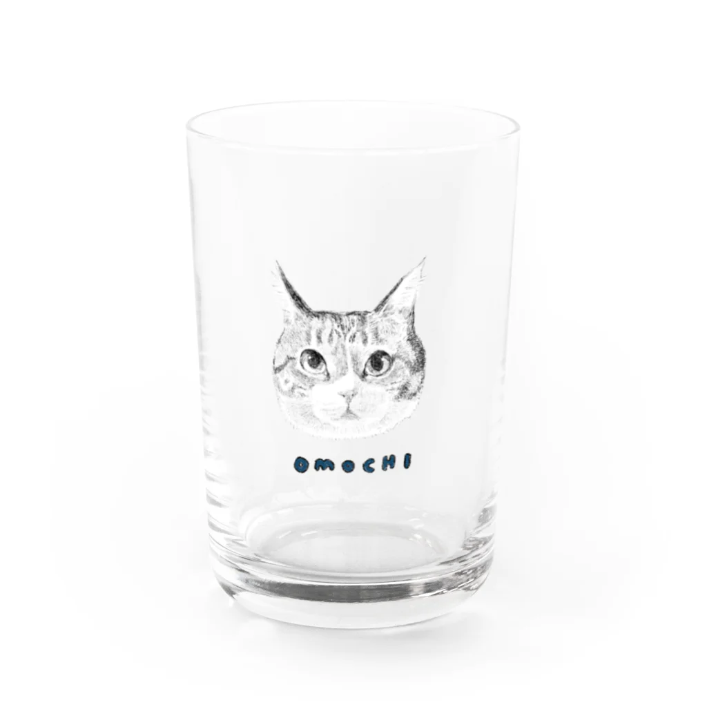 やぎのつののおもちくん Water Glass :front