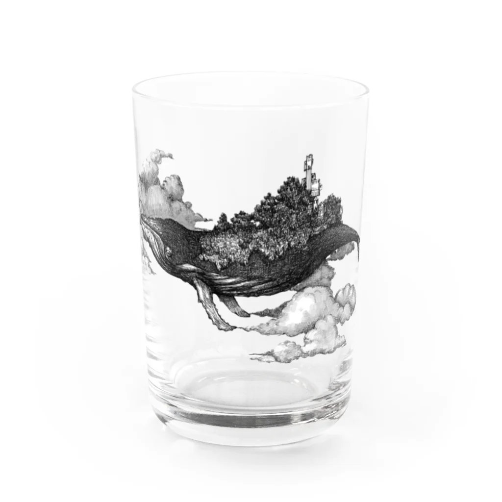 西本百合の嵐の前日 Water Glass :front