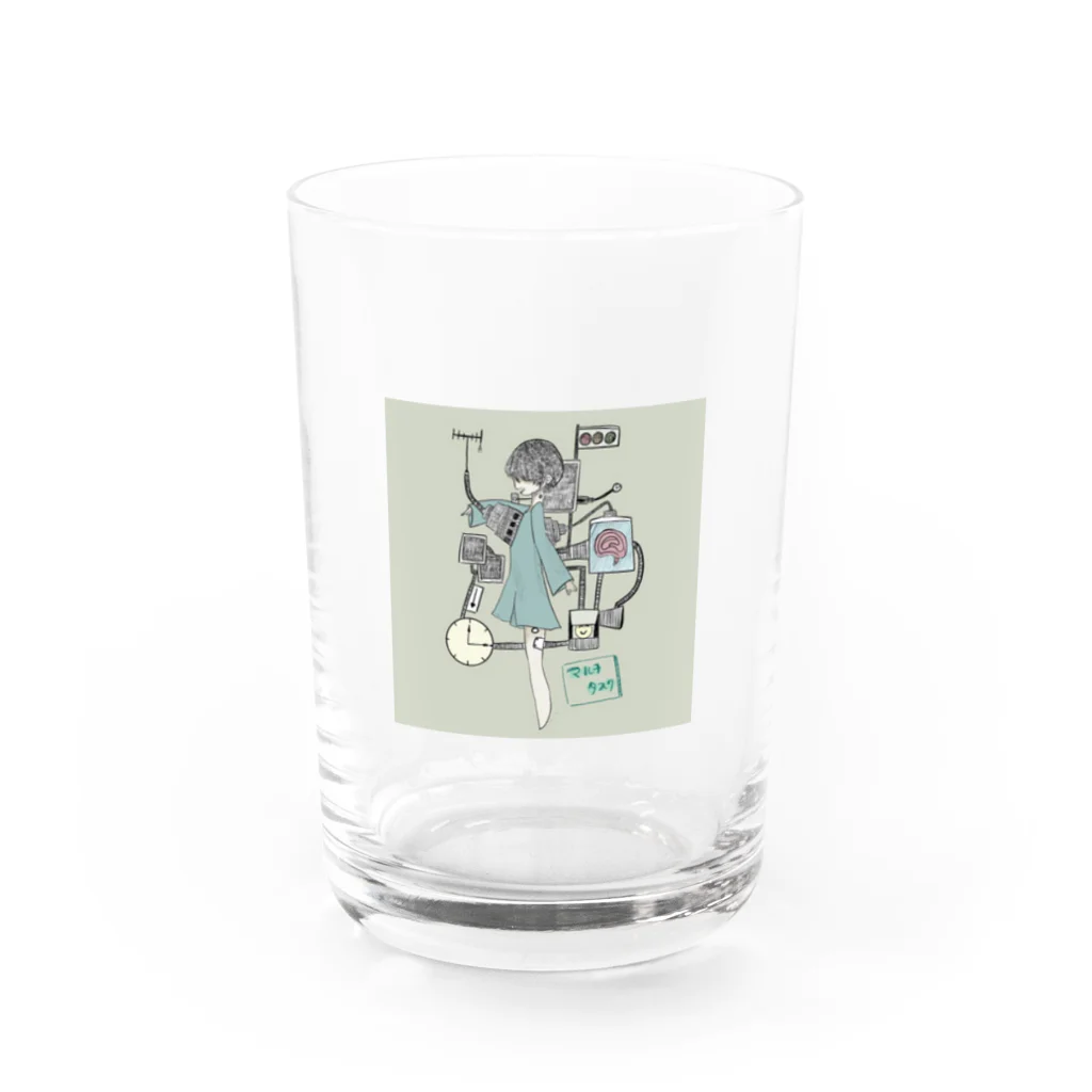 nao122のマルチタスク Water Glass :front