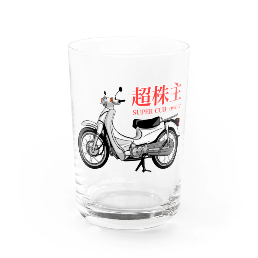 NFEアイテムショップの超株主グッズ Water Glass :front