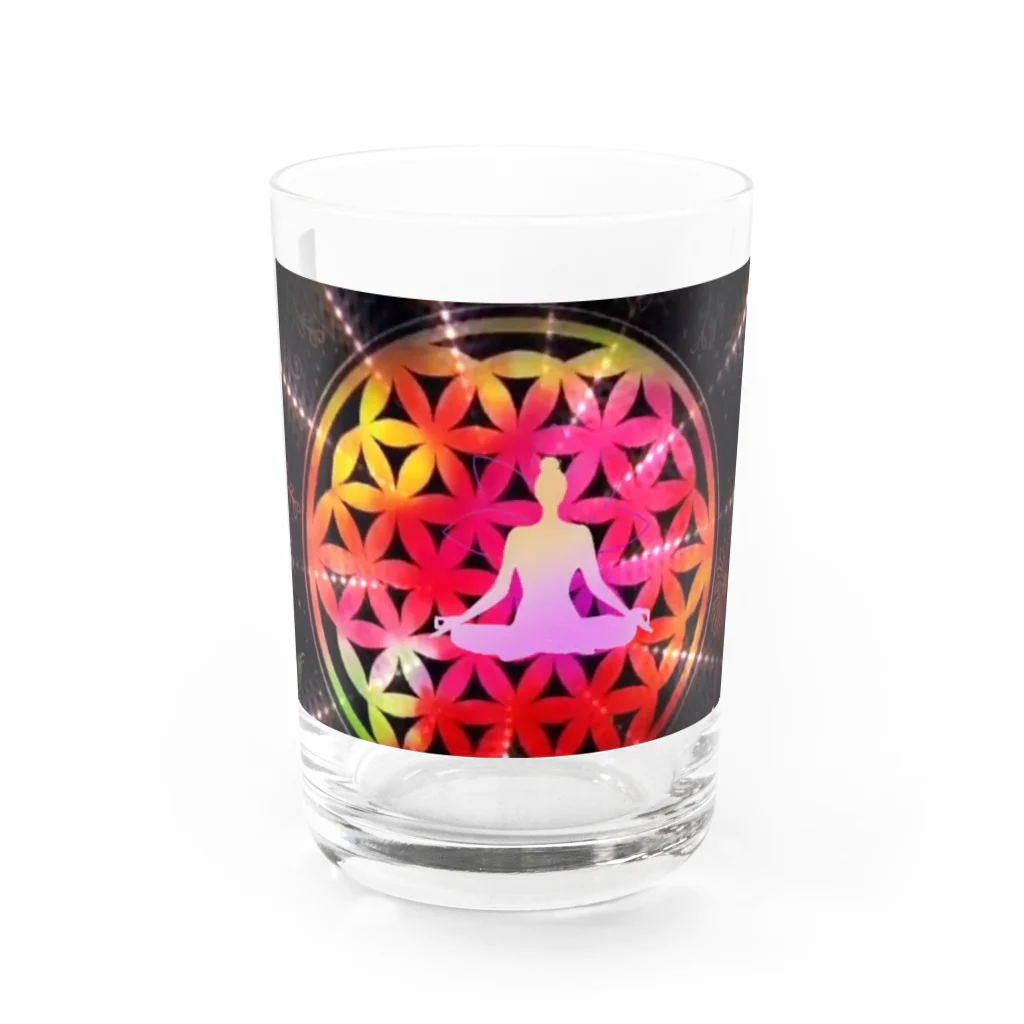 HK mr,s405 shopのFlower of Happiness Water Glass :front