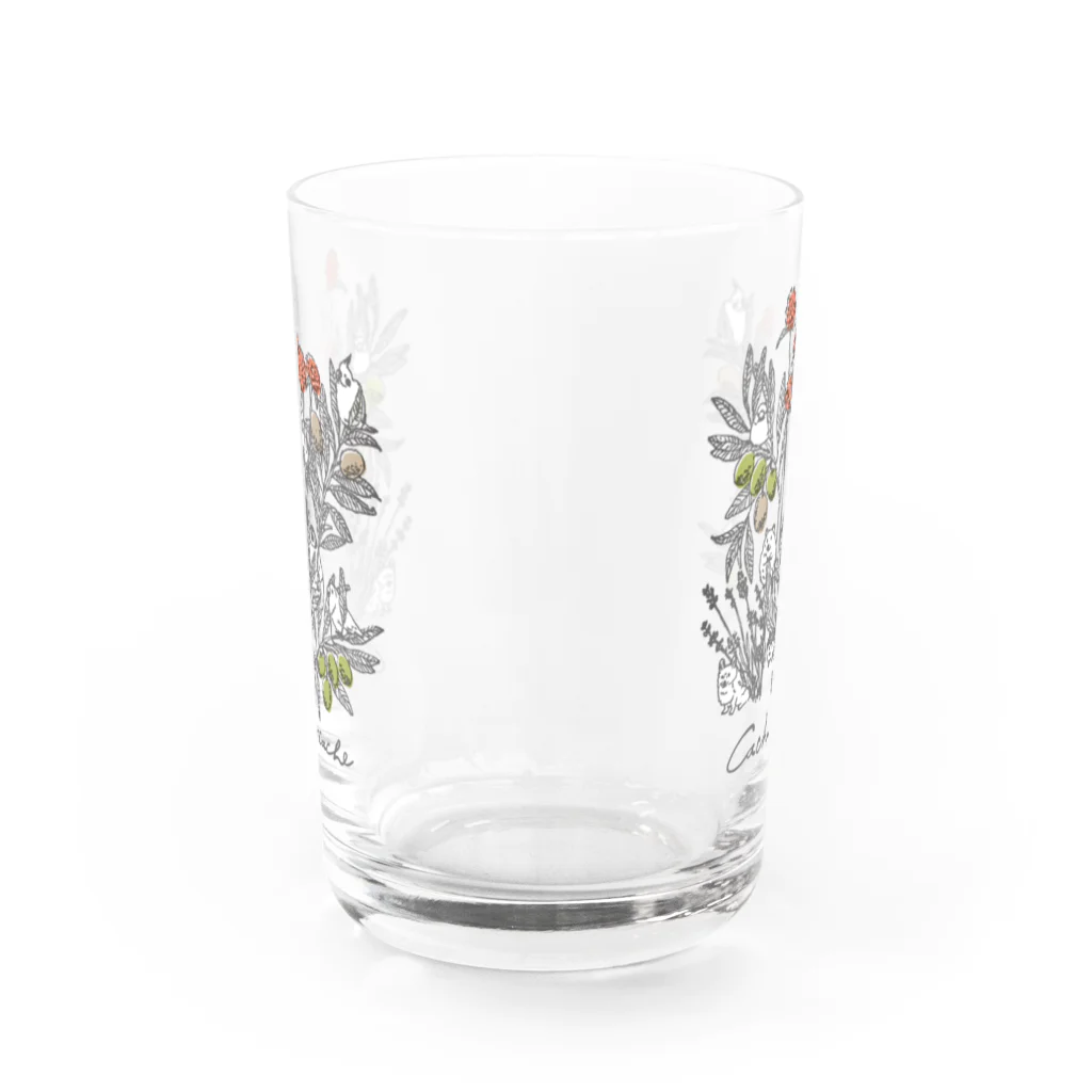 monbulanのかくれんぼ Water Glass :front