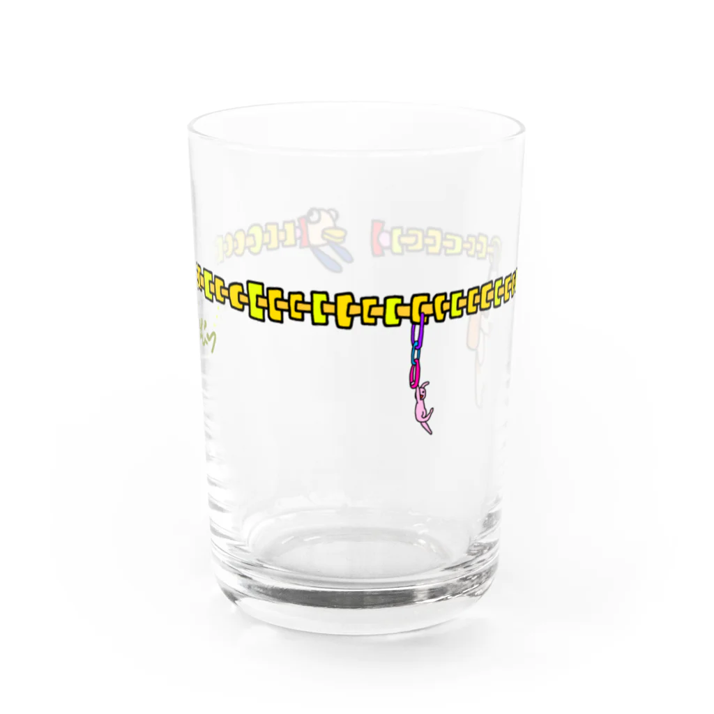 Miyuki_Sakagamiのchain chain. Water Glass :front