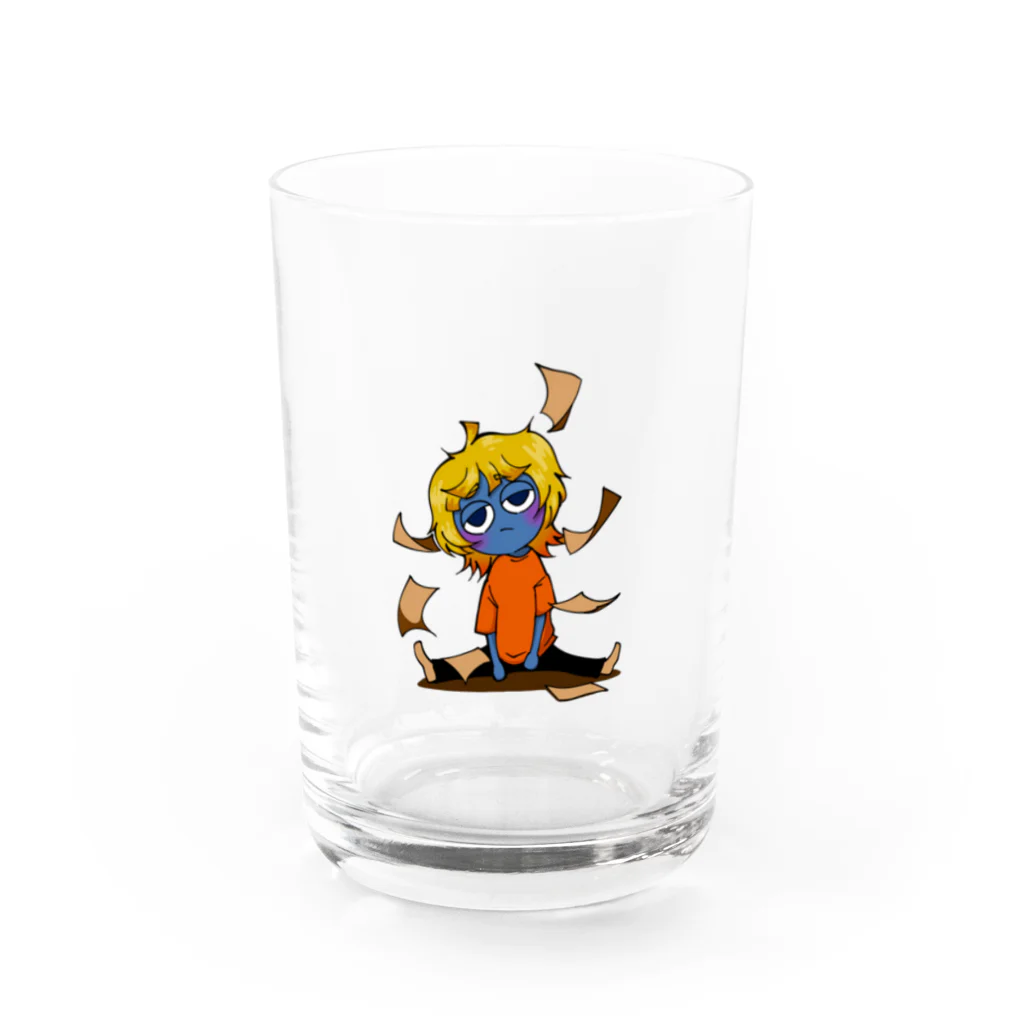 Orangeの無気力ちゃん グラス前面
