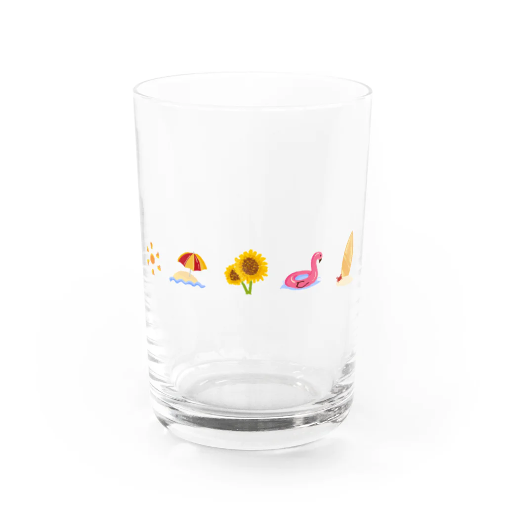 CoffeeBreak03のSummer Water Glass :front