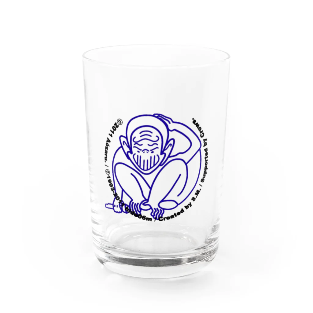 Schnaの青猿 Water Glass :front