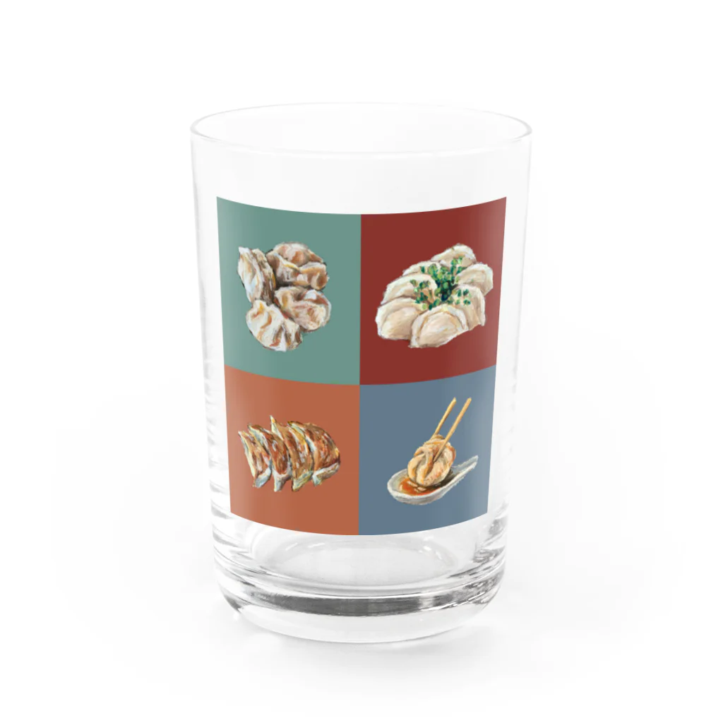 oilpastelhinaの中華料理 Water Glass :front