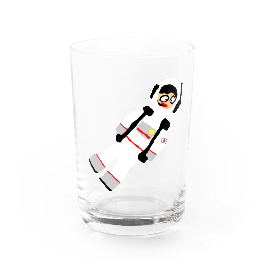 スペースキッズの店／spacekids shopのhiisun white／ひーさんホワイト Water Glass :front