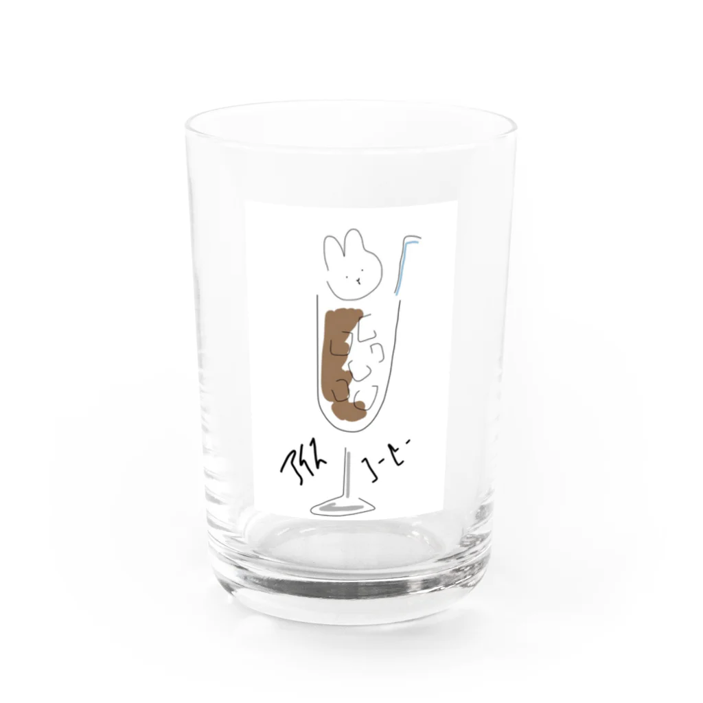 Mouse Houseのアイスコーヒー Water Glass :front