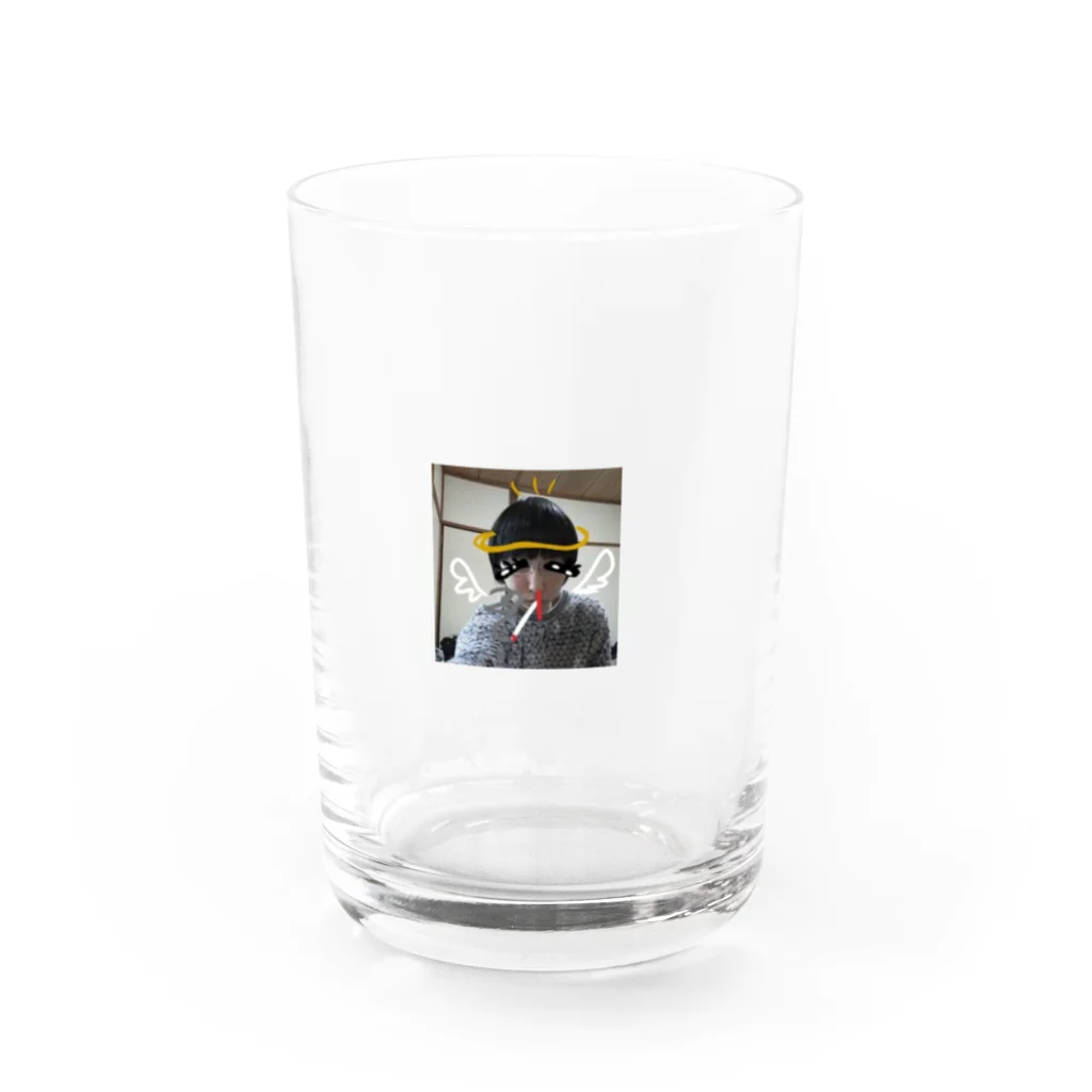 豚キムチのきりんもうま Water Glass :front