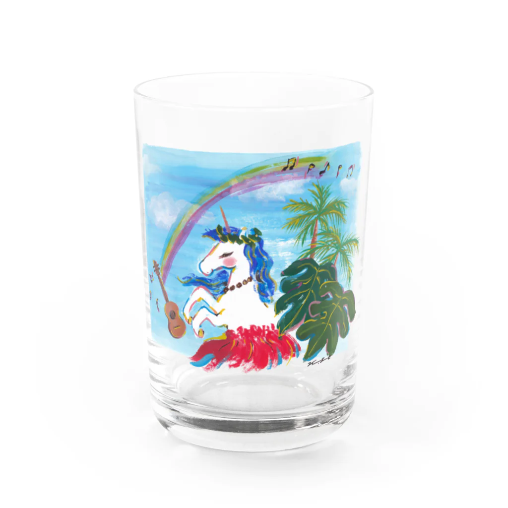 unicorn2018のu198 Water Glass :front