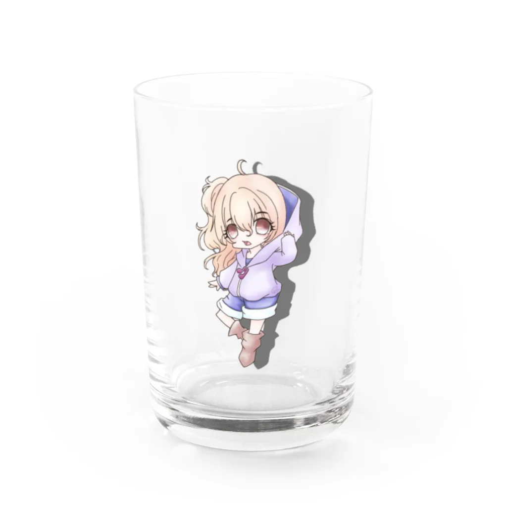 ⋆*⋆ஜ​* ćӈїї⋆ฺ ​ஜ ​｡*のわがままちぃたん Water Glass :front