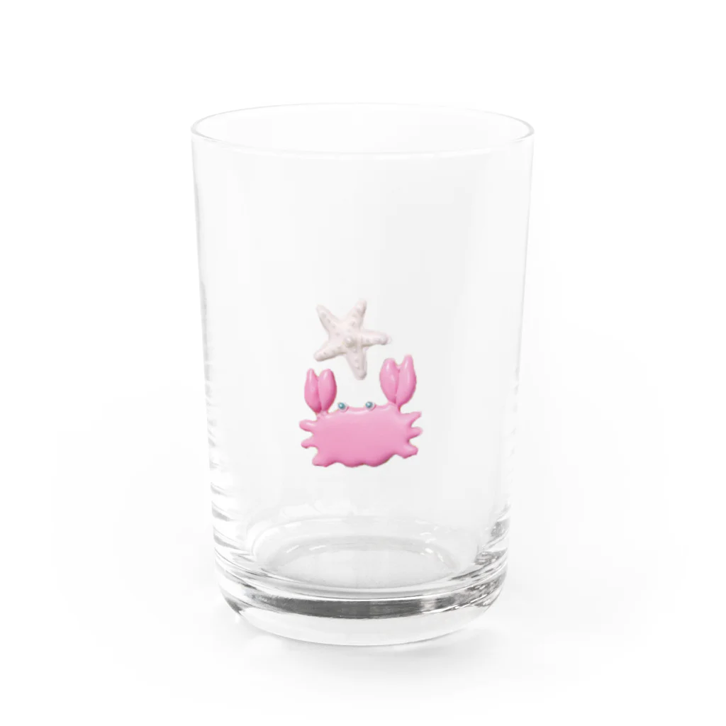 SAMUEL COOKIESのカニのアイシングクッキー Water Glass :front