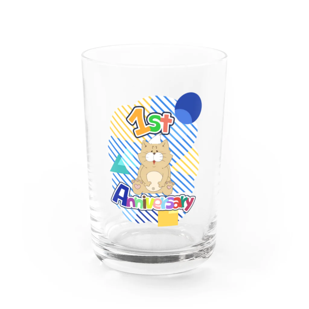 MOF-Island商店の1周年記念 モフですよ Water Glass :front