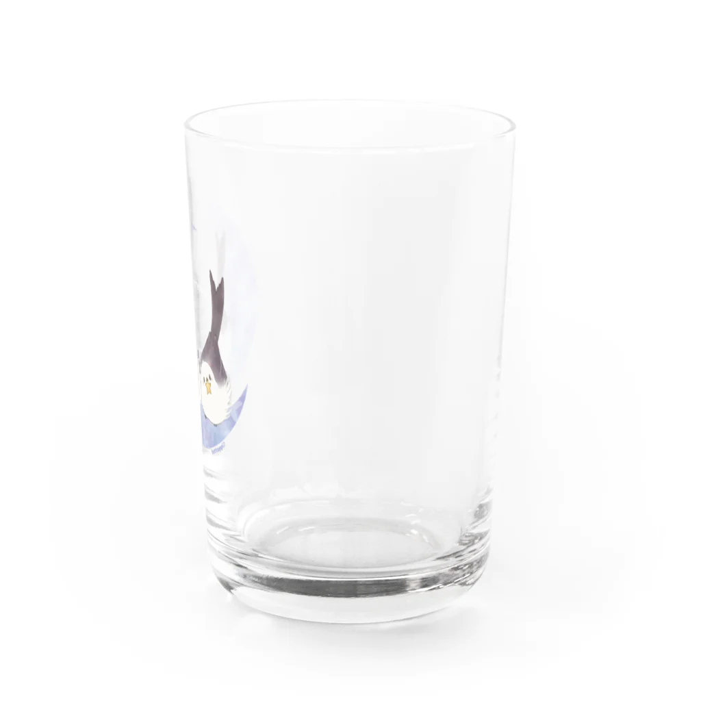 とっ・とっ・pi♪のTwinkle★enaga Water Glass :front