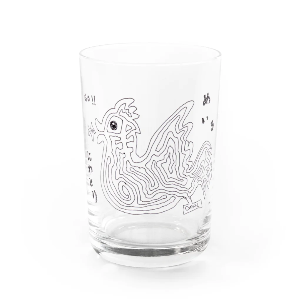 [ DDitBBD. ]のにわとりめいろ． Water Glass :front