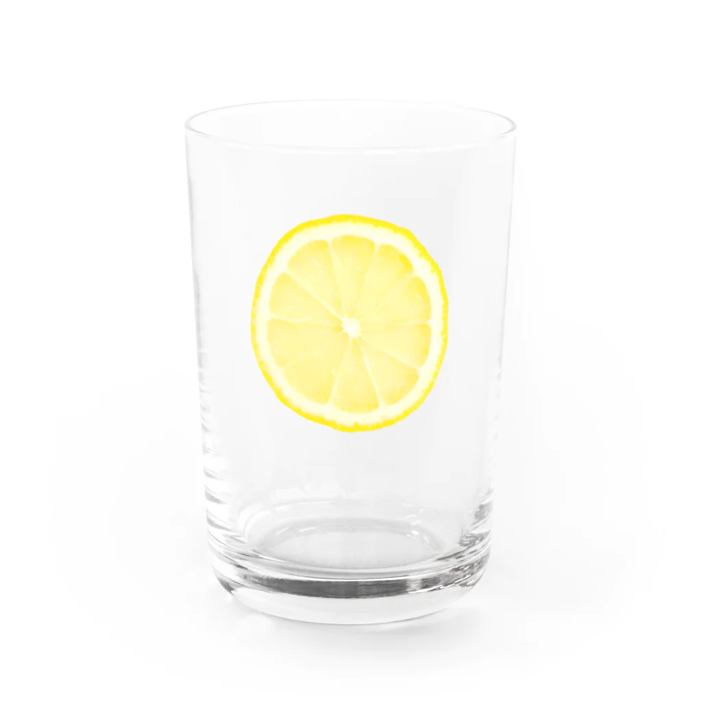 aicecreamのレモンスカッシュ🍋 Water Glass :front