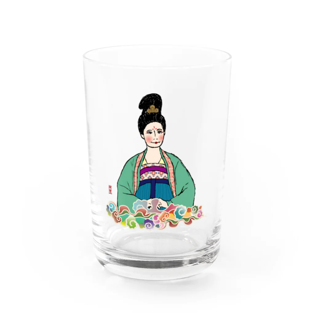 【萬惠】wanhuiの唐时代的女人 グラス前面