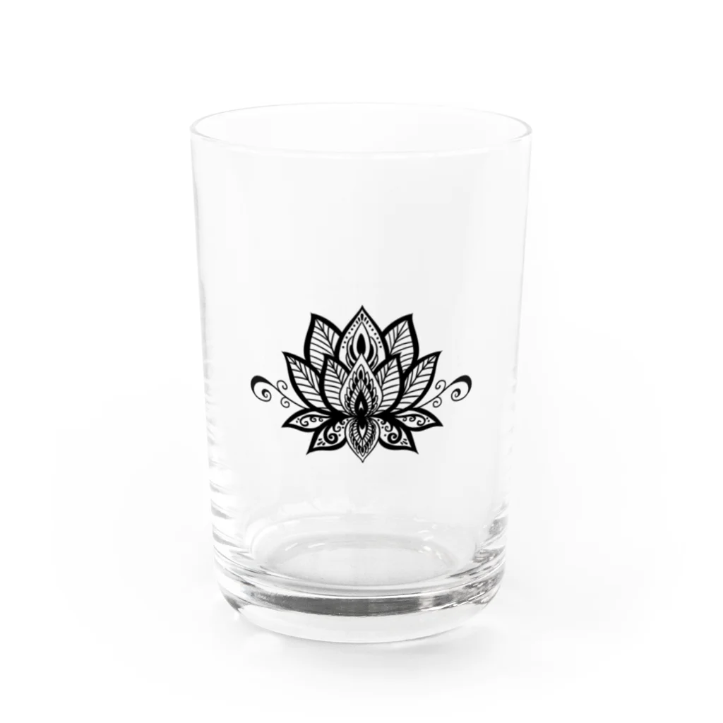 やまだあいこのロータス Water Glass :front