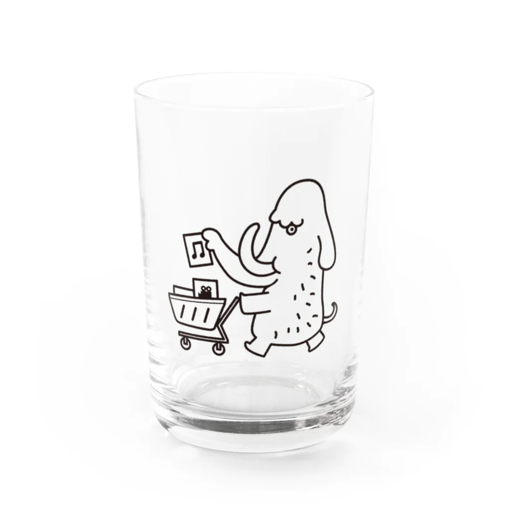 i6nsの買い物マモちゃん Water Glass :front