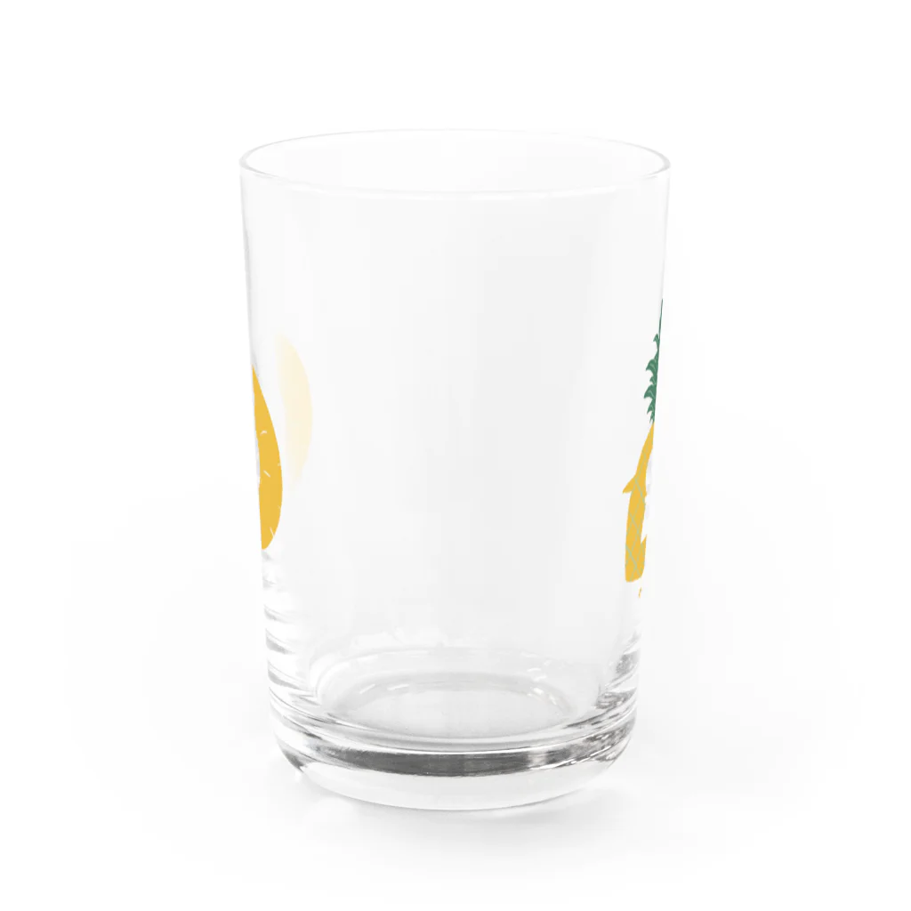 BeArtSuzumaruのパイナップルMOZU/KOFUN Water Glass :front