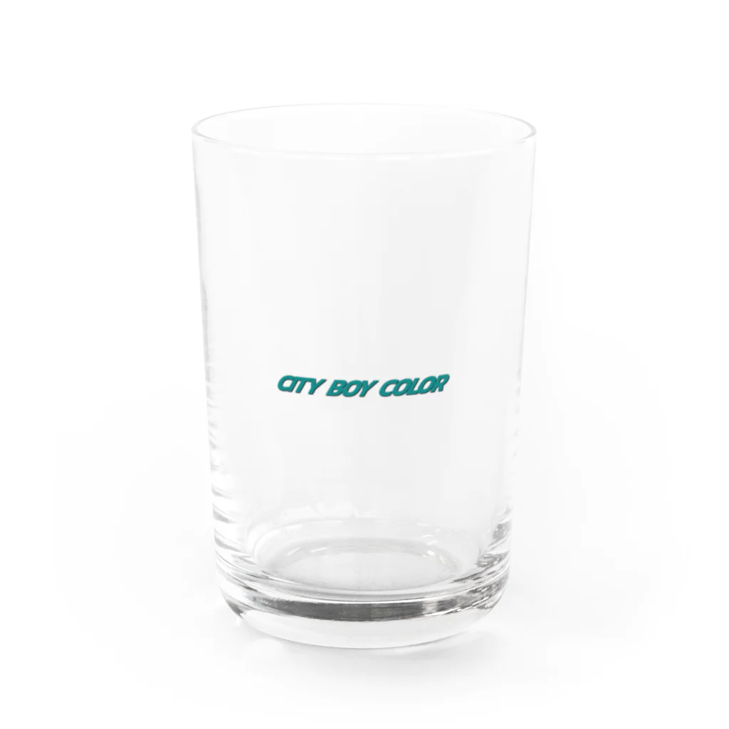 CITY BOY のCITY BOY COLOR Water Glass :front