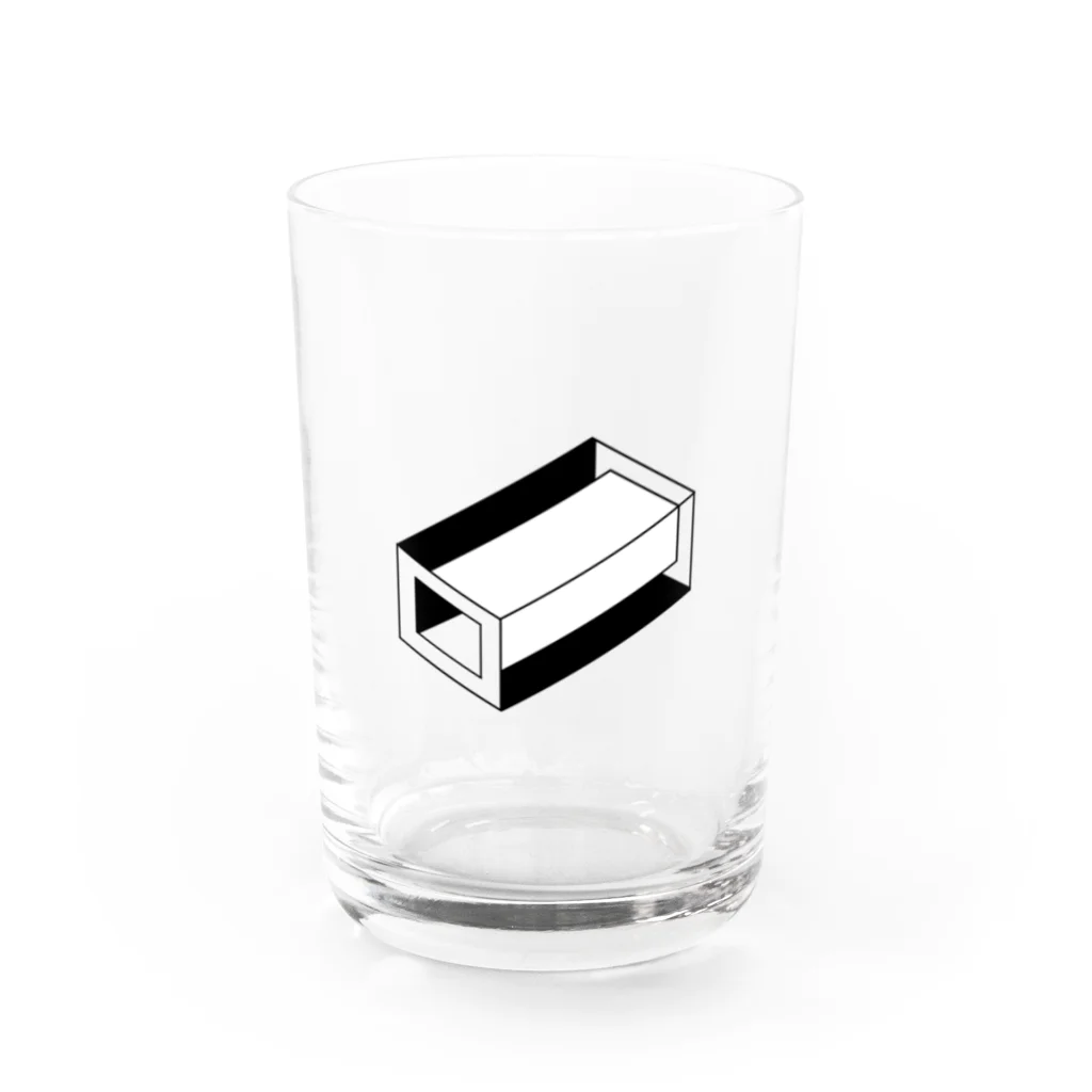 MoNEのDonald Judd (1) Water Glass :front