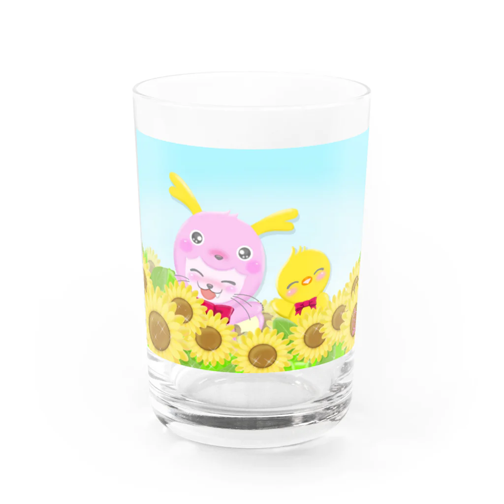 dragonpinkのどらごんにゃシリーズ Water Glass :front