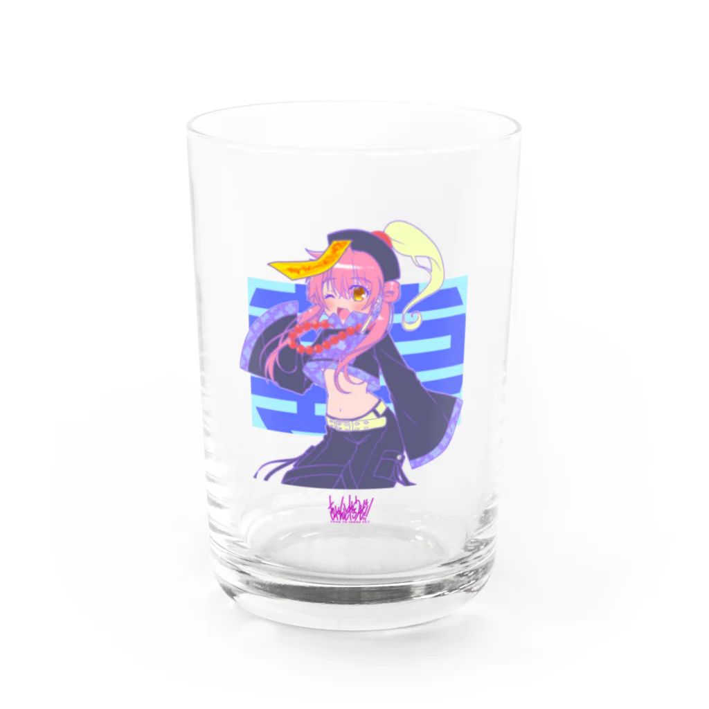 ちゃんやろストア！のキョンシーちゃん Water Glass :front