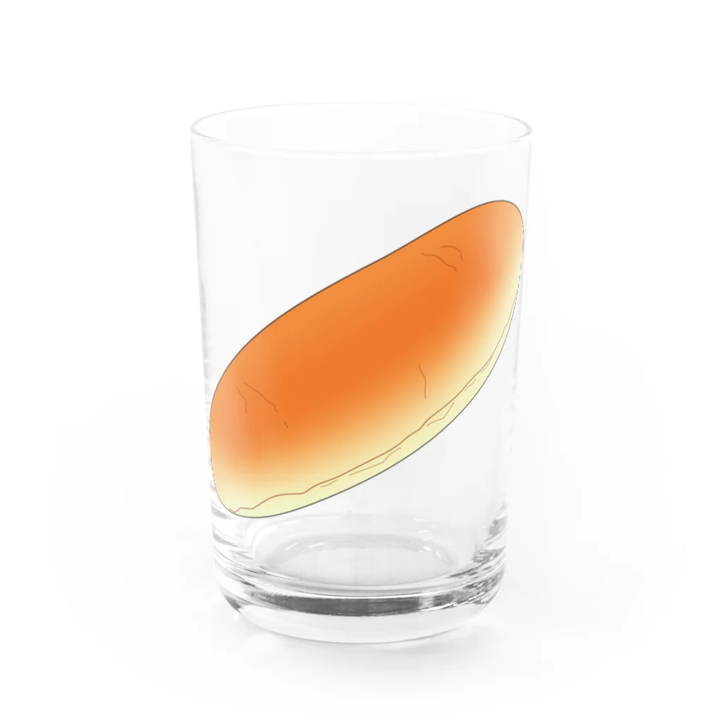 ガモさんのコッペパン Water Glass :front