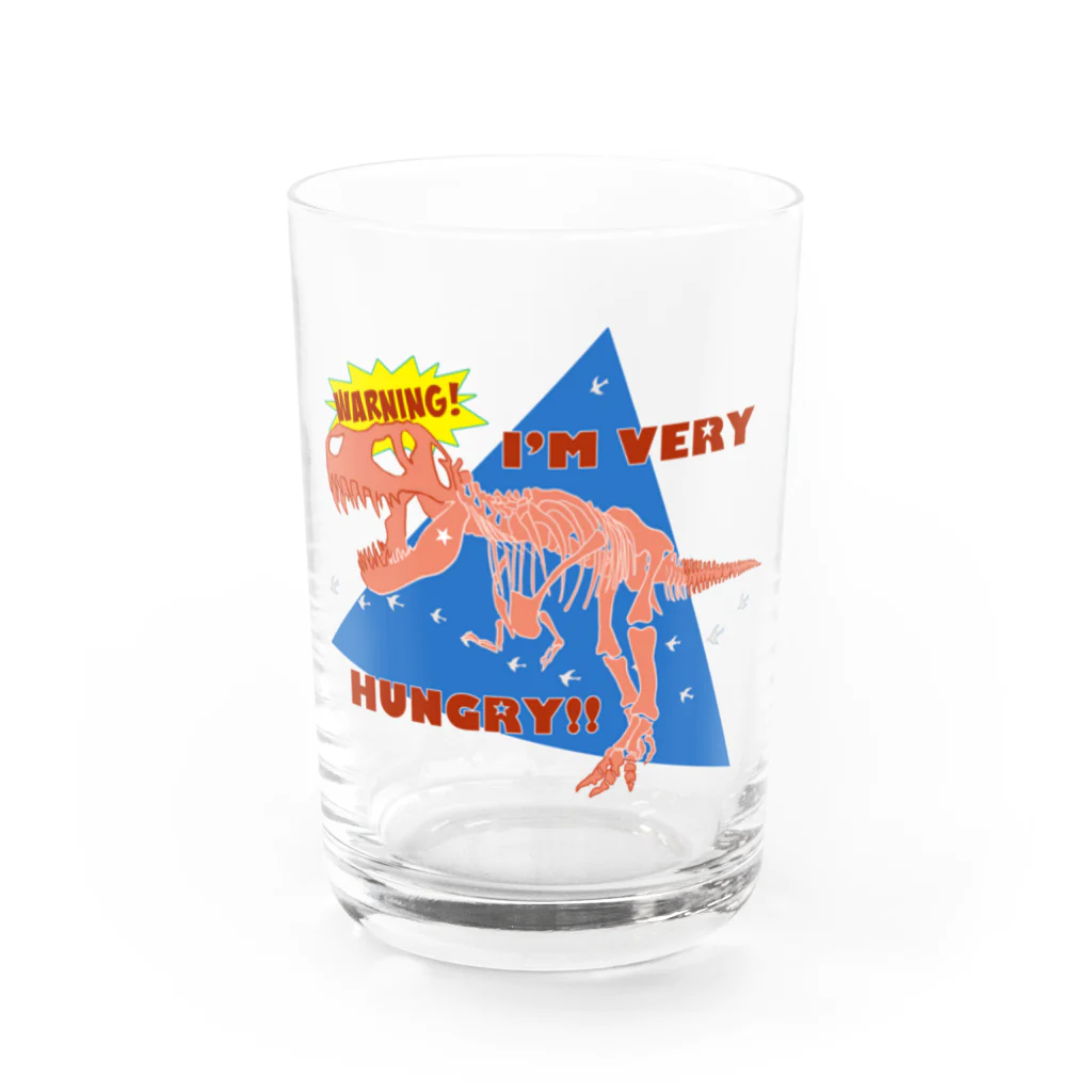 ばいたるBOXの空腹T-REX Water Glass :front